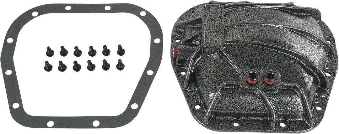 9.75 Differential Cover Compatible with Ford Lincoln Rear Diff Cover & Hardware #10023539