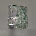 2 Pack 1-3/8 Inch Wall Mount Gate Hinge Metal Hinges Fence Post Chain Link Fence Frame Hinge Outdoor Gate Hardware (Screws Included)