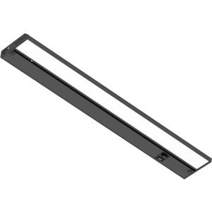 LAGOM Halo Under Cabinet Light, 18Inch Hardwired Dimmable LED, 2700K/4000K/5000K, Power Cord Sold Separately, Black, UC0118BK27
