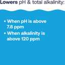 HTH Pool Care pH Down, Lowers pH, Swimming Pool Chemical, 5 Lbs