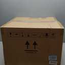 Open-Top Automatic Cat Litter Box, Self Cleaning Litter Box for Multi-Cat Families, APP Control, Safety Protection, 1 Roll Waste Bag (White-gray/1)