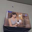 Hand Massager, 9 Modes 9 Intensities Hand Massage, Cordless Hand Massager for Arthritis and Carpal Tunnel, Gift for Christmas Men Women Parents Relaxation at Office,White