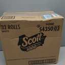Scott 1000 Trusted Clean Toilet Paper, 32 Rolls, Septic-Safe, 1-Ply Toilet Tissue
