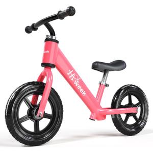 Toddler Balance Bike 12 No Pedal Training Bicycle for Kids 24 Months to 5 Years Tool-Free Adjustments Seat and Handlebar Best Gift for 2 3 4 5 Boys Girls | No Pedal, Training Bicycle, for Kids, Seat and Handlebar, Best Gift