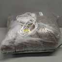 Heated Blanket Full Size with 1/2/4/6/8 Hours Auto-Off 10 Heat Level, 62'' * 84'' Cozy Faux Rabbit Fur Bubble Electric Blanket with Overheat Protection(Brown)