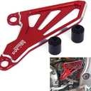 JFG RACING CNC Front Sprocket Cover Guard for CR250R 2002-2007/CRF250R 2004-2009/CRF250X 2004-2017/CRF450R 2008