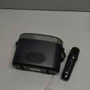 Karaoke Machine for Kids & Adults with 2 Wireless Mics 2400mAh Portable Bluetooth Karaoke Speaker with Timer White Noise & Night Light High Power Dual Speaker LED Display Home & Outdoor Party - Black