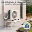 Mini Split Stand for 9,000-24,000 BTU AC & Heat Pump, 500 lbs Capacity