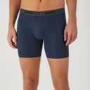 Hanes mens Underwear Boxer Briefs Pack, Cool & Breathable Cotton Moisture-wicking Underwear for Men, No Ride Up (M)