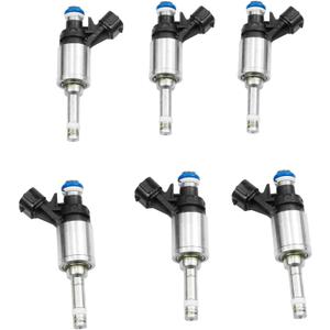 6pcs 16600-6KA0A Fuel Injectors Fit for 2016 2017 2018 2019 2020 Nissan Pathfinder Infiniti JX35 QX60 3.5L Replacement for 166006KA0A FJ1548