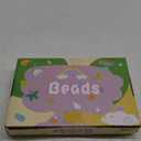 QUEFE Pony Beads Bracelet Making Kit 2880pcs Friendship Bracelet Kit Rainbow 24 Colors Kandi Beads with Letter and Heart Beads Elastic Threads for Jewelry Necklace Making