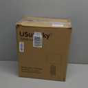 20.5" White Modern Ceramic Bedside Lamp Set of 2 for Bedroom Decor Farmhouse Table Lamp for Living Room Office Dorm