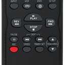 NB694UH Replaced Remote fit for Sanyo Funai DVD VCR Combo Player FWDV225F NB693 NB693UH NB695 NB695UH DV220FX5 MDV260V/F7 DV220FX5 DVD and VHS Player