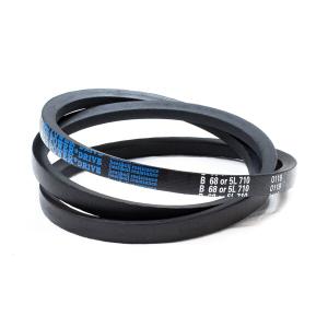 B68/5L710 Classical V-Belt, 71 in Outside Length, 21/32 in Top Width, 1 Ribs