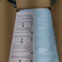 Amazon Basics Leak-Proof Dog and Puppy Potty Training Pee Pads with Quick-Dry 5-Layer Super Absorbent Design, Regular Size 22 x 22 inch, Blue & White, 100 Count