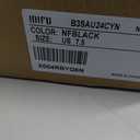 IDIFU IN3 Knee High Boots for Women Square Toe GoGo Chunky High Heeled Tall Long Fall Boot with Side Zipper Dress Comfortable Fashion Pull On Small Thick Heel Boots (7.5)