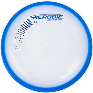 Aerobie Superdisc Outdoor Flying Disc, Flying Ring for Kids Parties and Backyard Games, Teen Boys Gift Ideas, Kids Toys for Ages 5 & Up, Blue, 10”