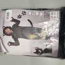 Cat Costume For Girls,Black Cat Noir Costume For Kids Dress Up,Prefect for Halloween,Animal Dress Up Party (Black, M)
