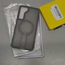 For Samsung Galaxy S23+ Plus Case, [Compatible with MagSafe] S23 Plus Magnetic Case Built-in Invisible Stand [Military-Grade Protection] Shockproof Phone Case for Galaxy S23Plus (Grey)