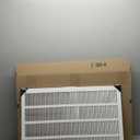 Fits 16"x25" Duct Opening | Steel Return Air Grille by Handua | Vent Cover Grill for Sidewall and Ceiling | White | HVAC Cold Air Intake Grille | Outer Dimensions: 17.75"W X 26.75"H