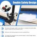 12 inch Heavy Duty Paper Cutter with HSS Blade, Industrial 400 Sheet Capacity Steel Paper Trimmer, Commercial Paper Cutter for Print Shop, School Crafting with Dual Safety Lock Protective Cover