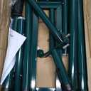 Lawn Leveling Rake,Stainless Steel Lawn Leveler with 30x10 Ground Plate, 78 Adjustable Long Handle, Level Yard Tool for Grass, Golf Field, Level Soil or Dirt Ground Surfaces-Green