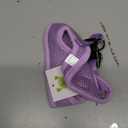 EcoBark Teacup Dog Harness - Step in Luxury Dog Harnesses for Teacup Breed Dogs - Reflective and Adjustable Mini Body Halter Vest -Tiny Soft Mesh Toy Breed Harness (Lavender, XXS) (XXS- 4 to 5 lbs- Chest Up to 11 in (Pack of 1))