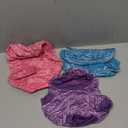 3 Pack Dog Sweaters for Small Dogs Girl Boy Winter Fleece Clothes Warm Soft Dog Sweatshirt Outfit for Dogs Cats Pet Apparel (Rose+Light Blue+Purple, X-Small)