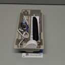 Oral-B Rechargeable Electric Toothbrush, iO2 Starter Kit, 3 Cleaning Modes, Automatic Pressure Sensor to Protect Gums, 2 Brush Heads, Night Black