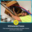 SharkBite 1 Inch x 300 Feet White PEX-B, PEX Pipe Flexible Water Tubing for Plumbing, U880W300