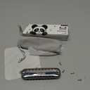 Focusound Panda Harmonica for Kids, Diatonic Key of C, Smooth Rounded Edges