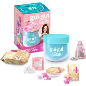 GUI GUI By Salish, A Truly Unique Slime Experience, Co-Created with Salish Matter, Create The Most Beautiful ASMR GUI GUI Slime Based Around All The Things Salish Loves, 4 to Collect