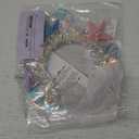 GORTIN Light Up Mermaid Headband LED Glow Starfish Headbands Seashell Headpiece Costume Hair Accessories for Women