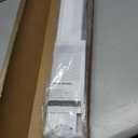 LazBlinds Cordless Cellular Shades for French Doors, No Drill French Door Blinds for Privacy, Light Filtering Honeycomb Shades for Front Door Patio Sliding Glass Door, 1 Pack, 22" W x 78" H, White