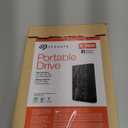 Seagate Portable 2TB External Hard Drive HDD  USB 3.0 for PC, Mac, PlayStation, & Xbox -1-Year Rescue Service (STGX2000400)