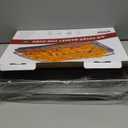 Geesta Air Fryer Basket for Oven with 50 Recipes, 16.5 x 12.5 Extra Large Air Fryer Tray and Pan, Air Fryer Rack, Stainless Steel Crisper Basket &Tray, Air Fryer Oven Accessories for Baking, Crispy Foods