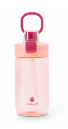 Manna™ Plastic Push Bottle - Pink