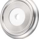 Enhon Metal Tub Spout Cover Ring, Bathroom Faucet Remodeling Wall Plate with Foam Gasket, 1-1/2 Inch ID and 3-5/8 Inch OD(Brushed Nickel)