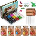 Sratte 60 Pcs Valentines Day Gift Dinosaur Egg Hatching Dino Egg Card Bulk Dino Party Favors Funny Birthday Easter Party Supplies