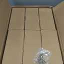 6 Pack Brushed Nickel Door Handles Privacy Door Levers, Heavy Duty Bed and Bath Door Locks Interior Door Knobs, Reversible Keyless Wave Lever Door Handles (Satin Nickel Finish)