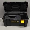 Stanley Tools and Consumer Storage STST19331 Stanley Essential Toolbox, 19", Black/Yellow (One Size)