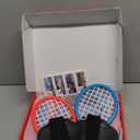 Switch Sports Accessories Kit with Storage Station - Compatible with Switch/OLED & Joy-con, Ideal for Family Sports Party Game Organization for Nintendo Switch Interactive Gaming Figures (Switch 1 Model, Blue & Red)