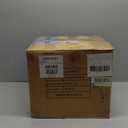 LERATIO Ceramic Dinnerware Sets for 4,Porcelain Plates and Bowls Sets with Wavy Edge,Microwave & Dishwasher & Oven Safe,Light Weight & Scratch Resistant Dishes Sets-Service for 4-Jean blue (12pcs)