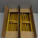 Metal Arch Backdrop Stand, 7.2FT+6FT Wedding Arch Frame, Gold Wedding Arch Backdrop Stand Set of 2, Balloon Arch Backdrop for Wedding Birthday Party Baby Shower Graduation Ceremony Decor