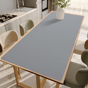 Large Silicone Mat, 24"x80" Heat Resistant Mats for Countertop, Dark Gray