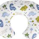 Nursing Pillow & Breastfeeding Pillow Ergonomic C-Shape for Breastfeeding & Bottle Feeding, Standard Size Breathable with Washable Cover, Hypoallergenic,Tummy Time & Sitting Support (0-12Months)