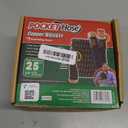 Pocket Hose 25 FT Copper Bullet Expandable Garden Hose w/10 Pattern Thumb Spray Nozzle AS SEEN ON TV 650psi 3/4 in Patented Lead-Free Ultra-Lightweight Solid Copper Anodized Aluminum