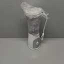 Mueller Smoothie Blender for Smoothies - Personal Blender for Shakes, Frozen Drinks, Baby Food & More, 15oz Travel Cup and Lid, Durable Stainless Steel Blades for Powerful Blending Performance, White