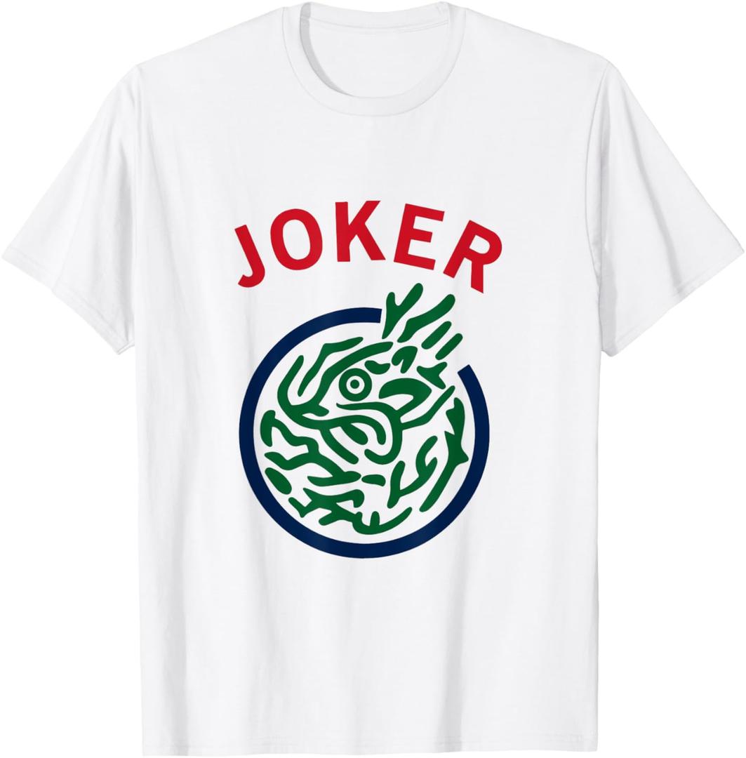 Chinese Mah Jong Joker Tile Mahjong Costume T-Shirt