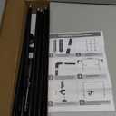 Over The Table Rod Stand with Clamps, Length, Metal Table Arch Stand Decorated Arch for Party, Birthday, Wedding, Halloween, Christmas, Black,Missing 1 Pcs